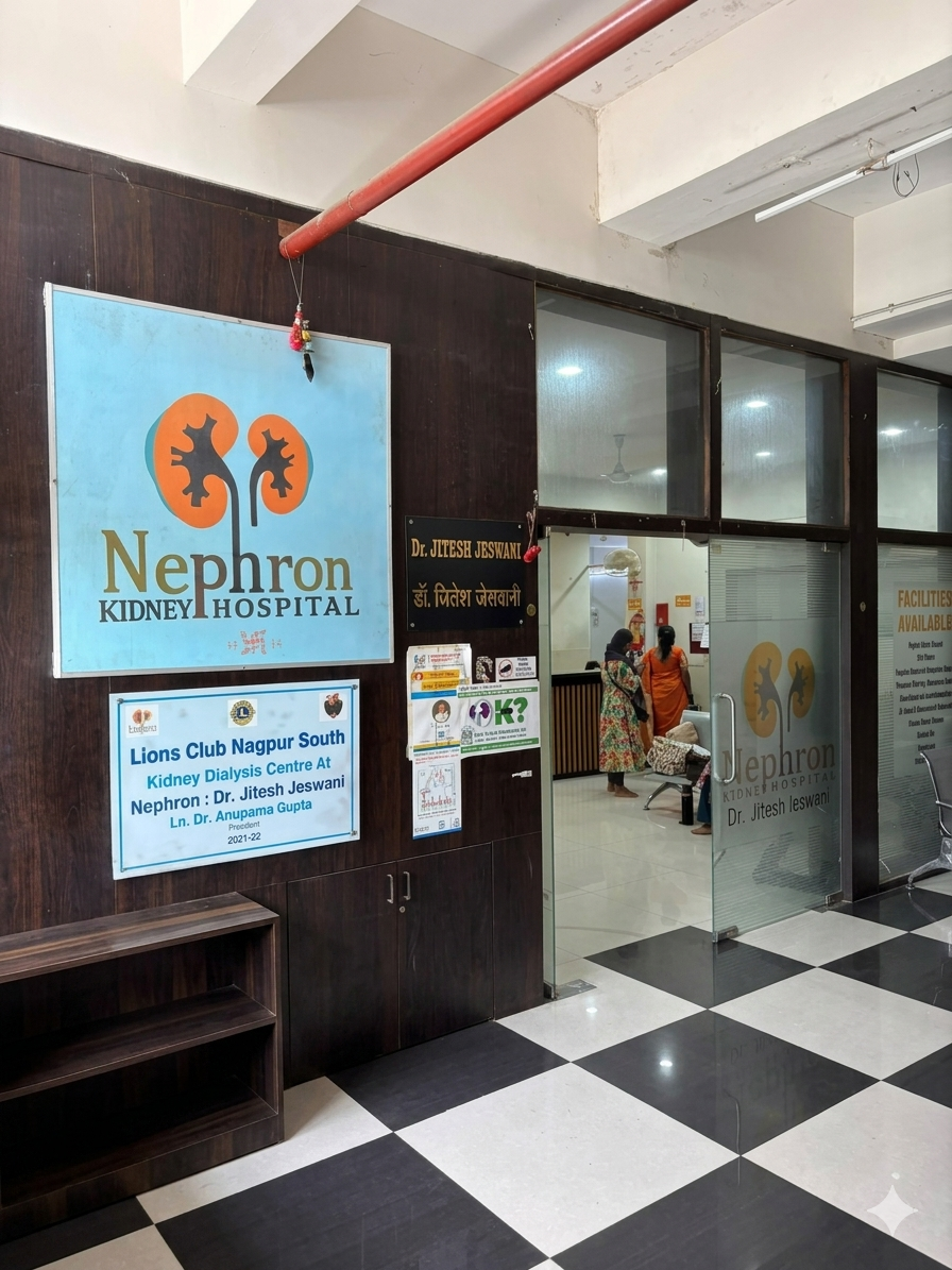 Nephron Kidney Hospital Entrance